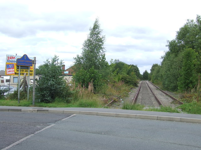 Fencehouses railway station