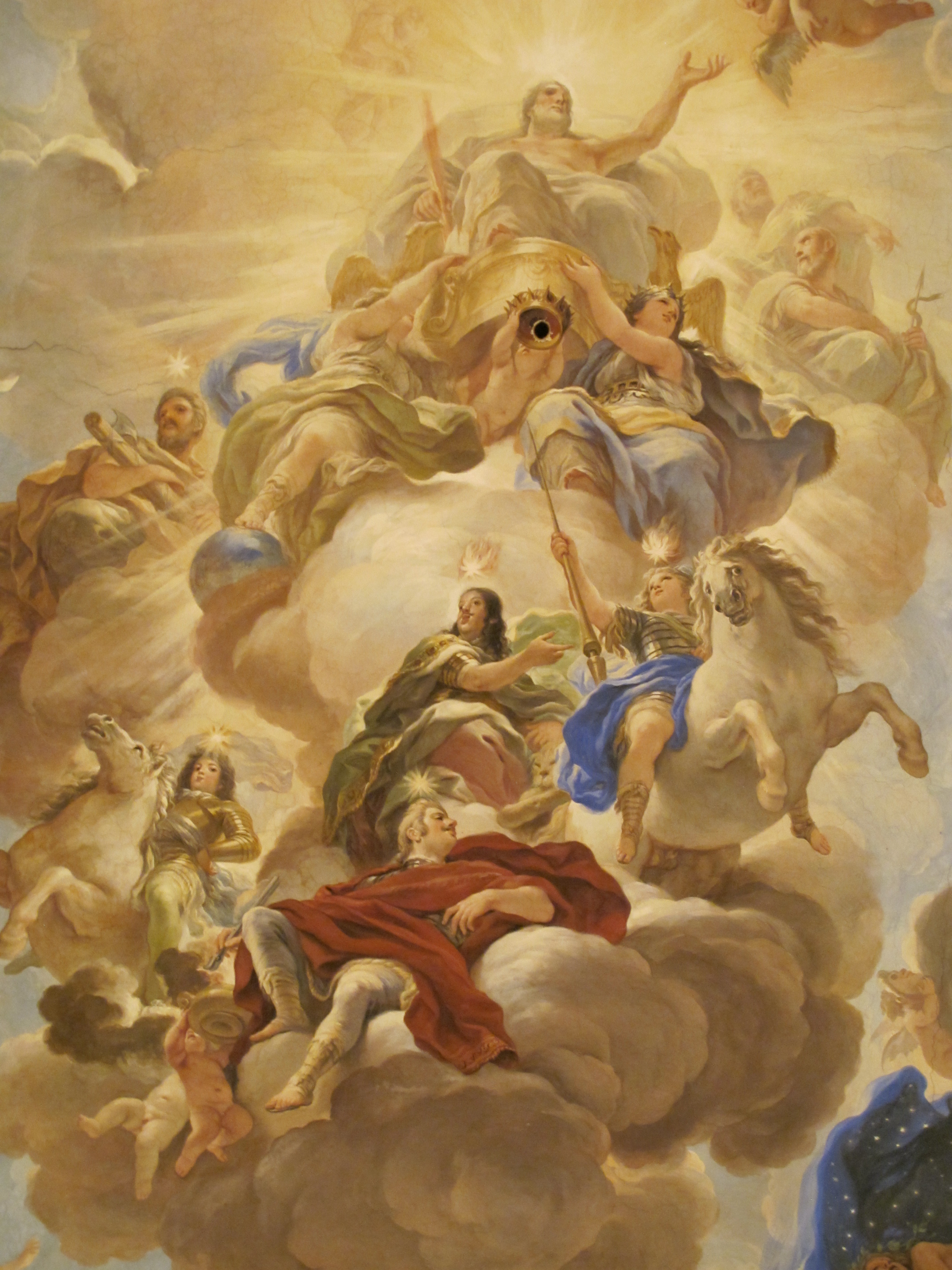 Apotheosis. Apotheosis of the Medici Family by Luca Giordano.