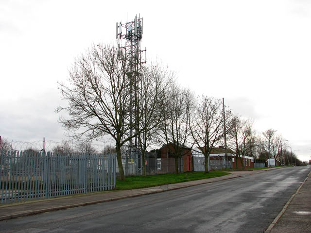 File:View south along Folgate Road - geograph.org.uk - 1087261.jpg