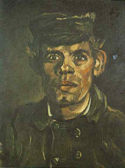 File:Vincent van Gogh Head of a Young Peasant in a Peaked Cap.jpg