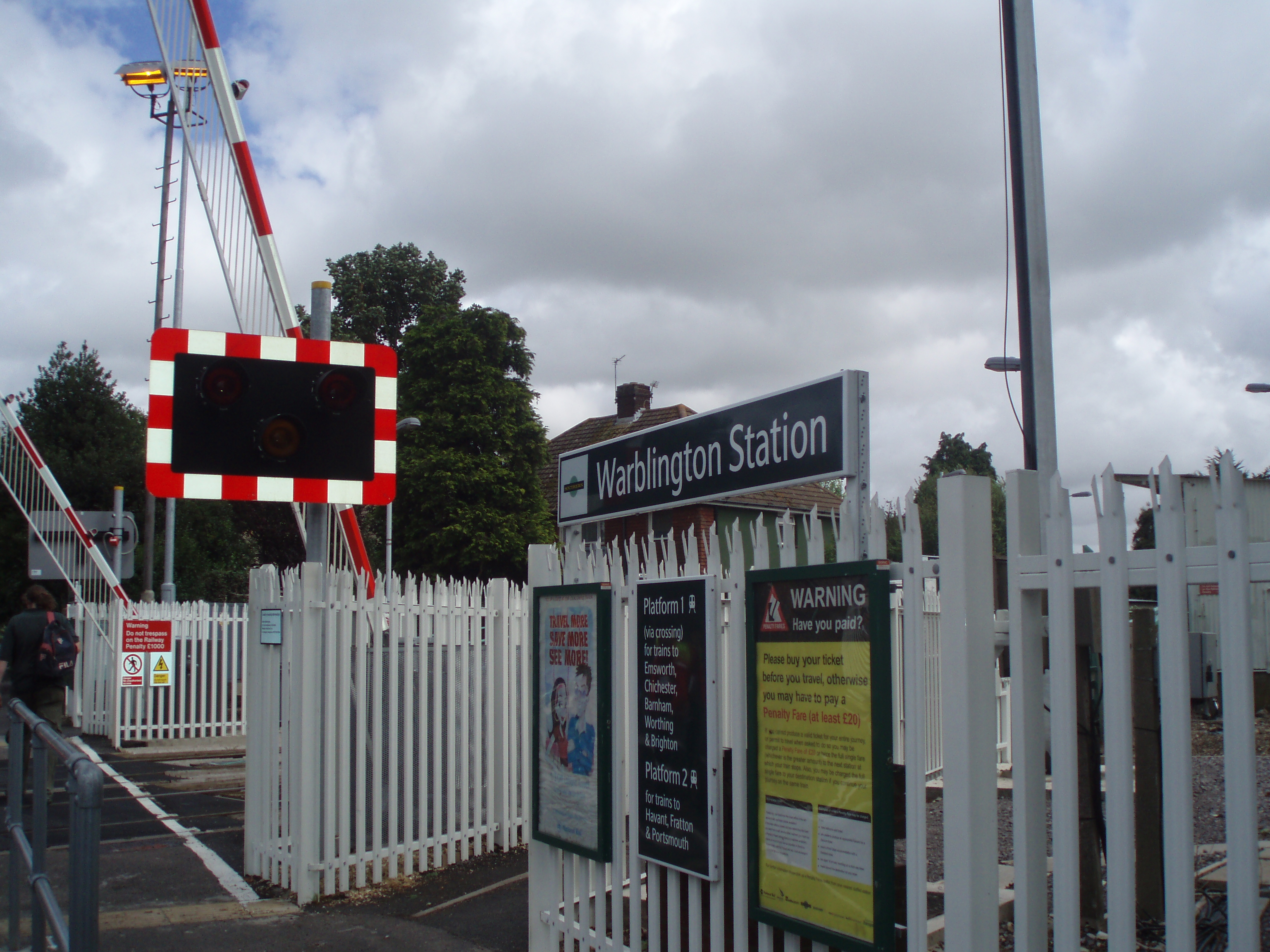 Warblington railway station