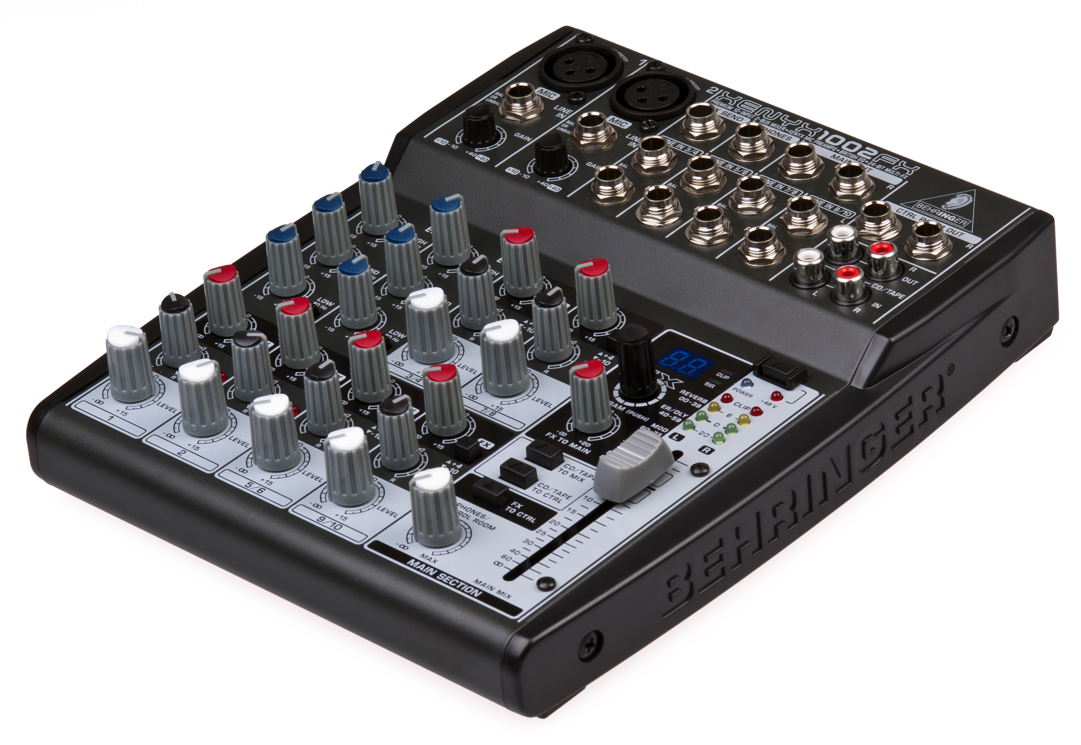 Игровой микшер. Микшерный пульт Behringer 1002fx. Behringer XENYX 1002. Микшерный пульт XENYX 1002 FX. Аудио процессор Behringer.