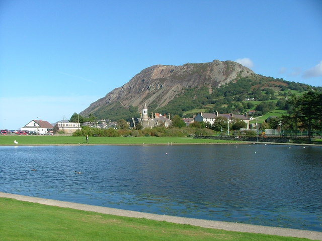 Boating Pool, Llanfairfechan - geograph.org.uk - 241999