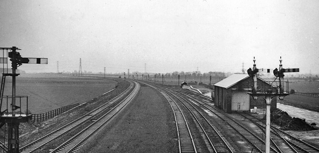 Burton Salmon railway station