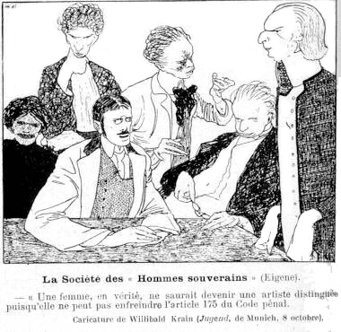 File:Cartoon against Adolf Brand - Jugend, Munich, 8 october 1907.jpg