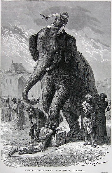 File:Criminal executed by an elephant,.jpg