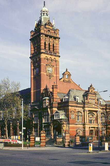 The former East Ham Town Hall, now the headquarters of the London Borough of Newham