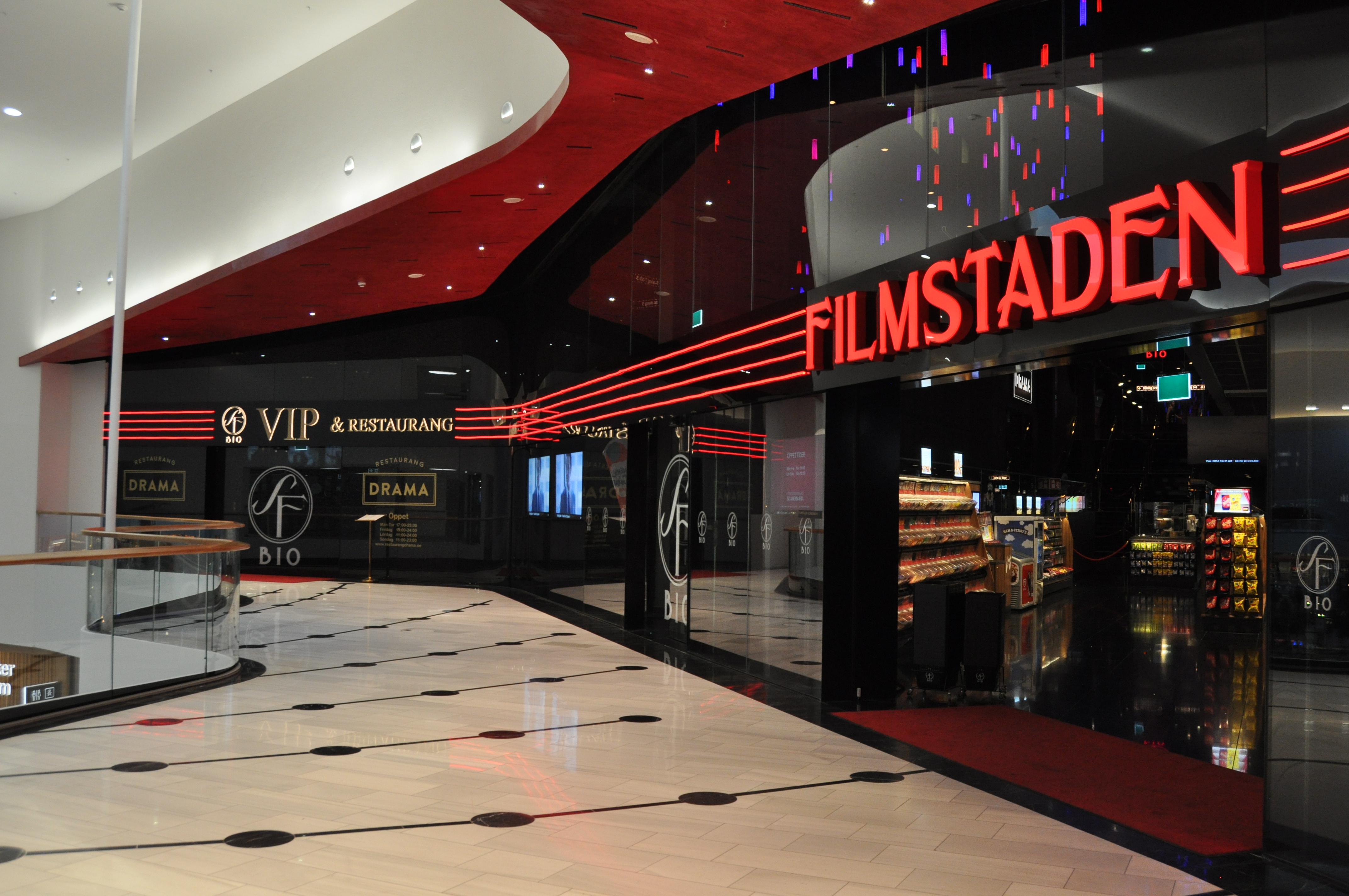 Filmstaden mall of scandinavia