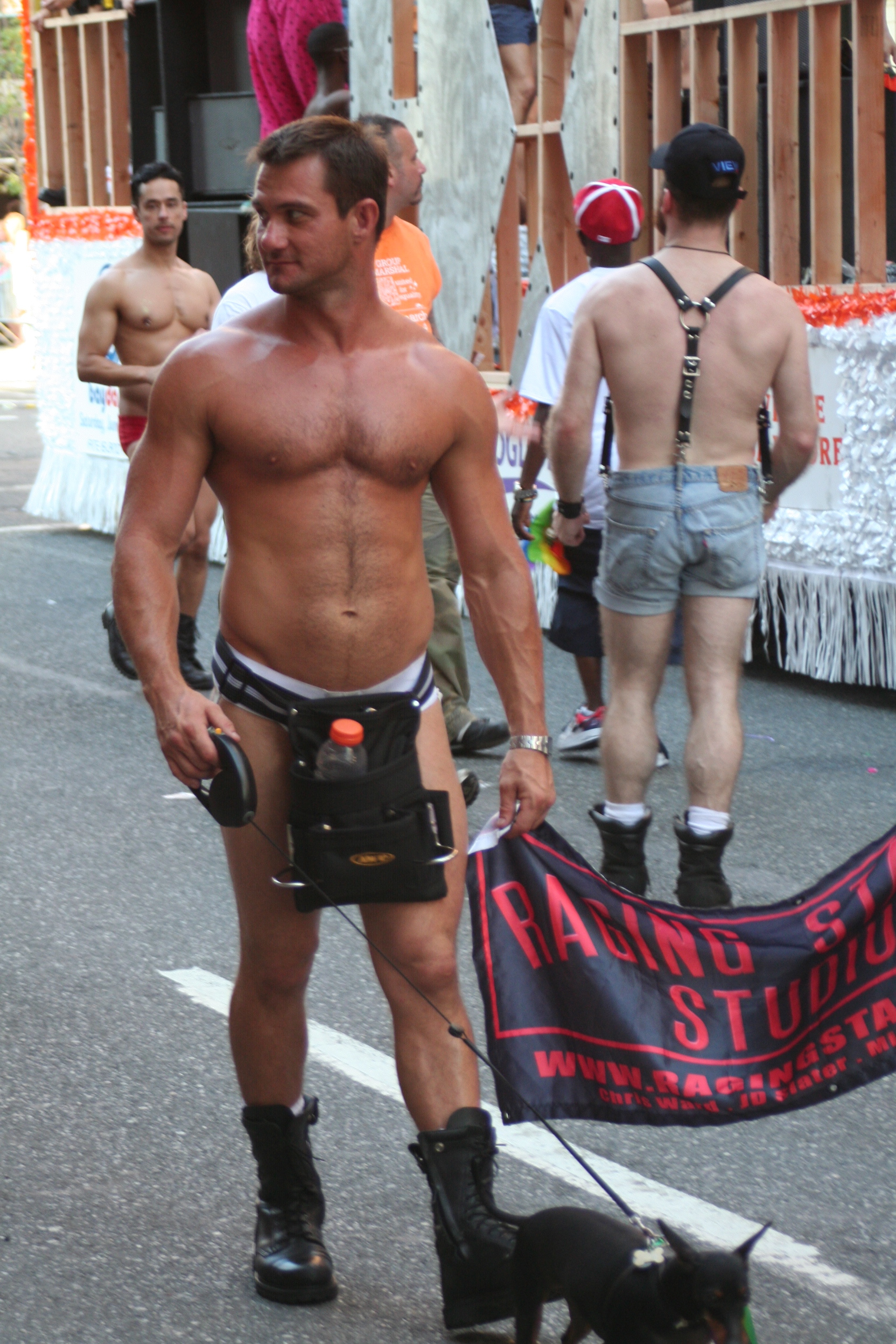 File:Gay Pride Parade 2007 NYC Raging Stallion Studios.jpg - Wikimedia Commons