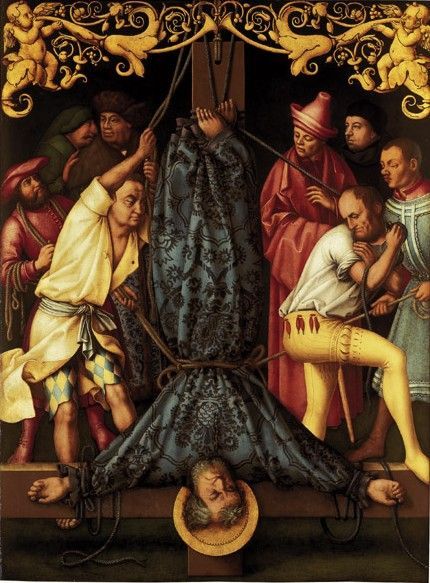 File:Hans Holbein d. Ä. - Katharinenaltar, Martyrium des hl. Petrus - 5364 - Bavarian State Painting Collections.jpg