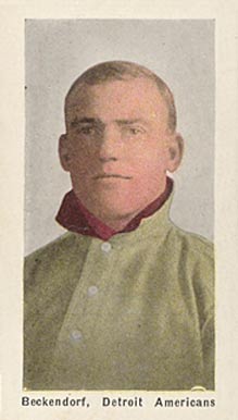 <span class="mw-page-title-main">Heinie Beckendorf</span> American baseball player (1884-1949)