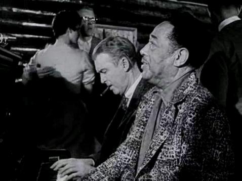 Autopsie d'un meurtre (1959) :James Stewart et Duke Ellington