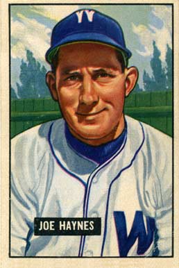 <span class="mw-page-title-main">Joe Haynes (baseball)</span> American baseball player (1917-1967)