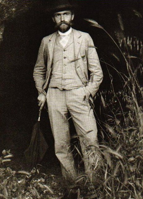 A portrait of photographer Karl Blossfeldt.