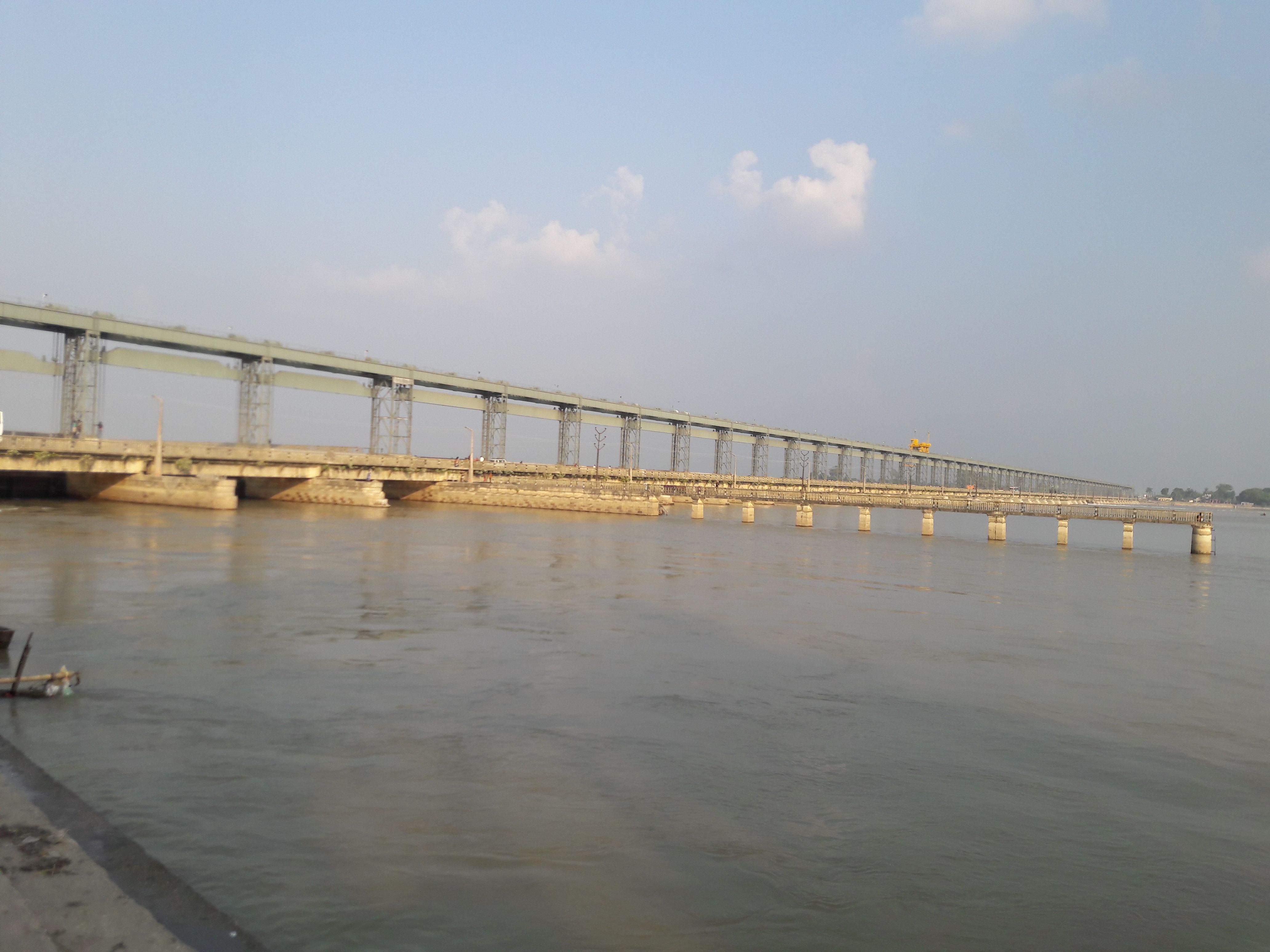 Koshi Barrage established at Sunsar-Saptari district in Nepal