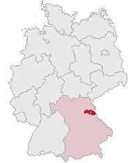 Lage des Landkreises Neustadt a.d.Waldnaab in Deutschland.PNG