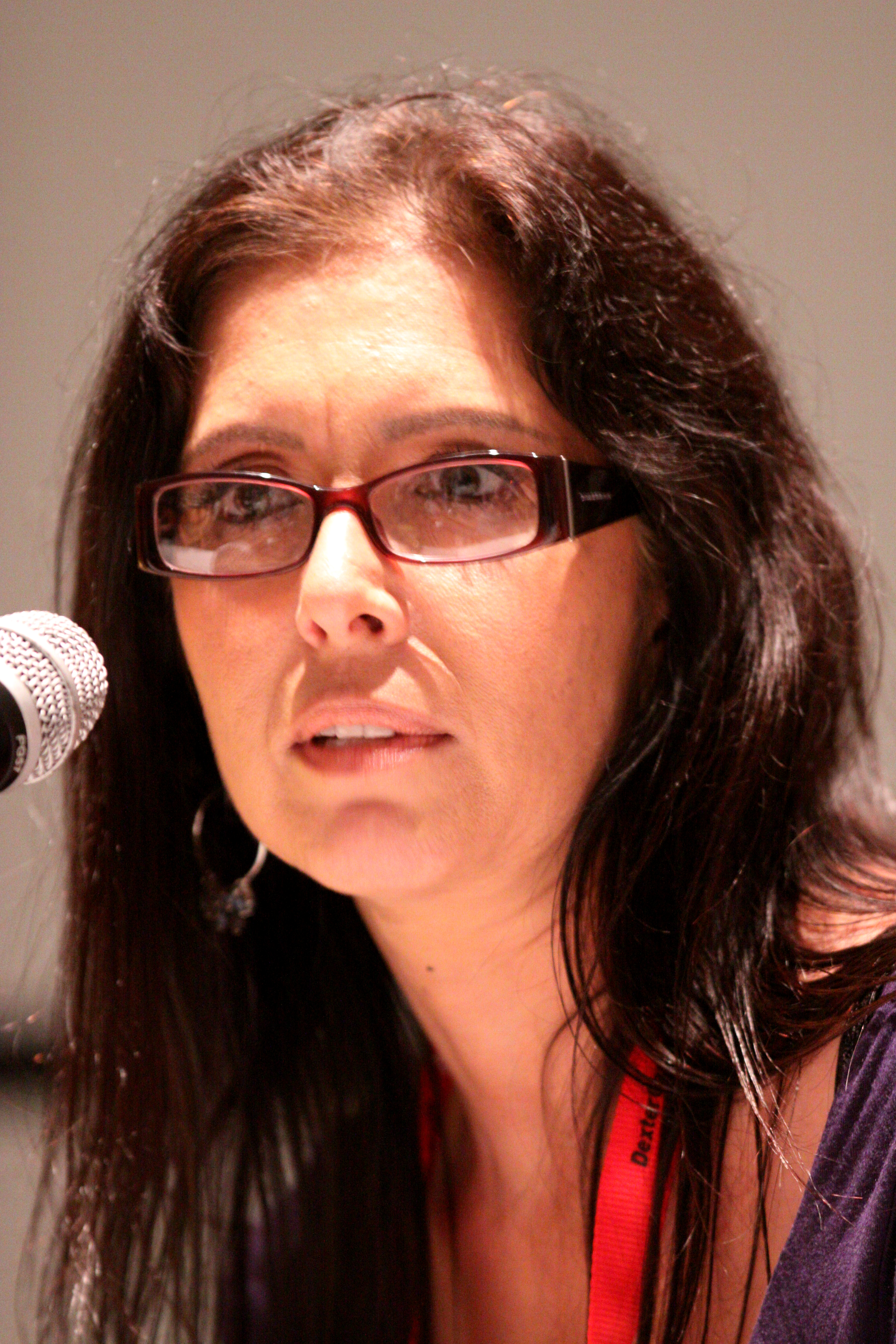 Soria at the [[San Diego Comic-Con International]] in July 2010.