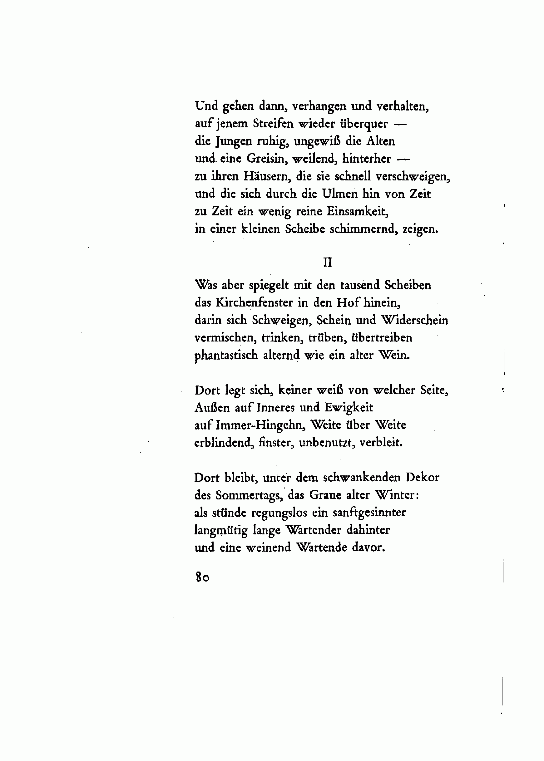 Rilke gedicht wenn du denkst es geht nicht mehr