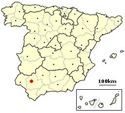 Localisation de Infobox Commune d'Espagne