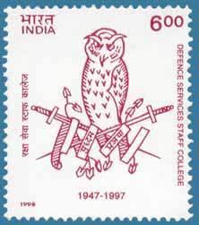 1998 postage stamp on the occasion of the golden jubilee of the college
