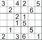 Jogo Sudoku 9 x 9 Fácil Com Respostas Para Imprimir. Jogo Nº 60.