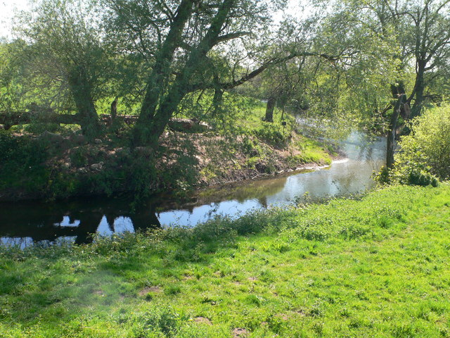 File:The meandering River Clwyd at St Asaph - geograph.org.uk - 2735836.jpg