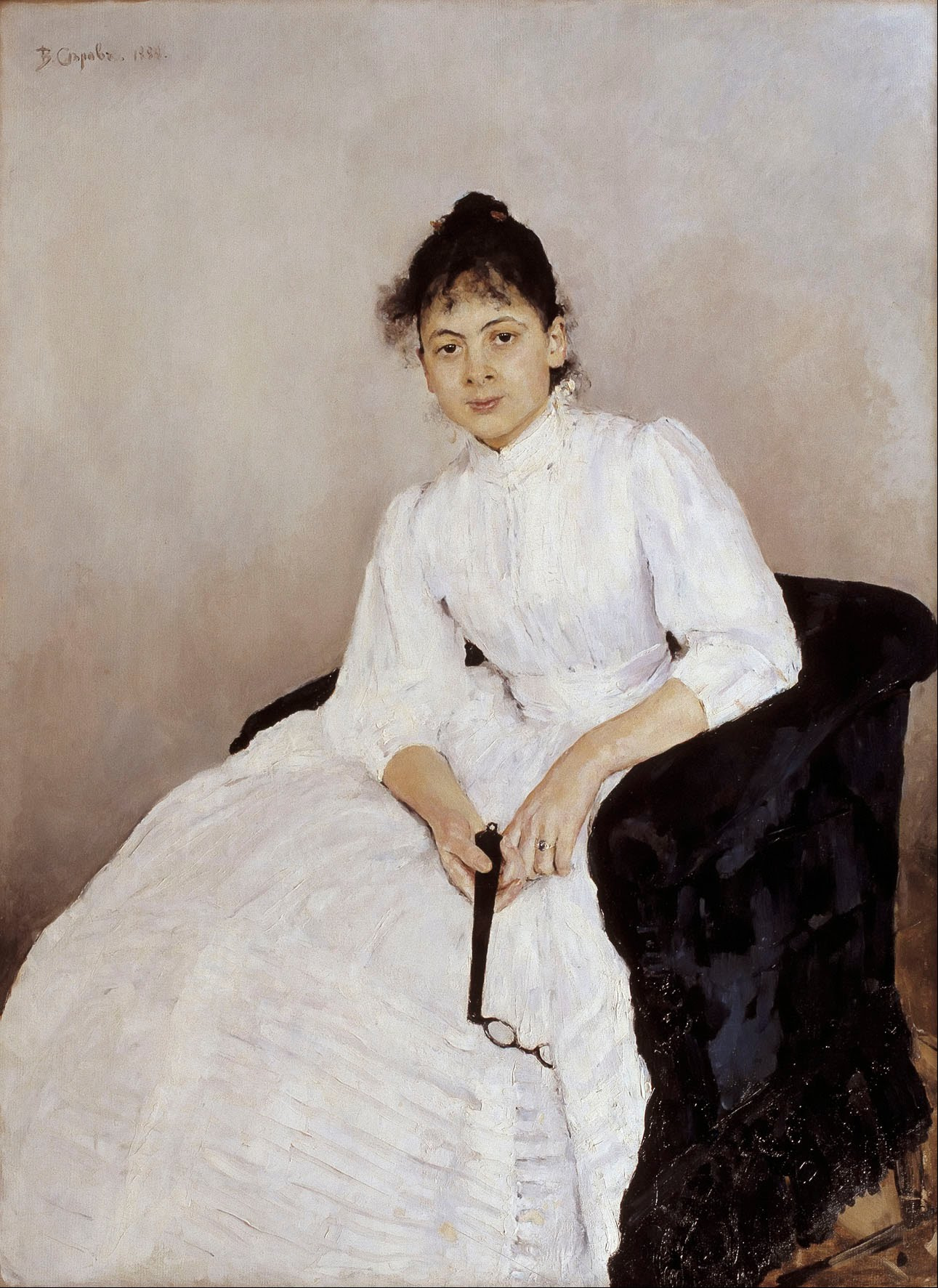 Файл:Valentin Alexandrovich Serov - Portrait of Maria F. Jakuntjikova -  Google Art Project.jpg — Википедия