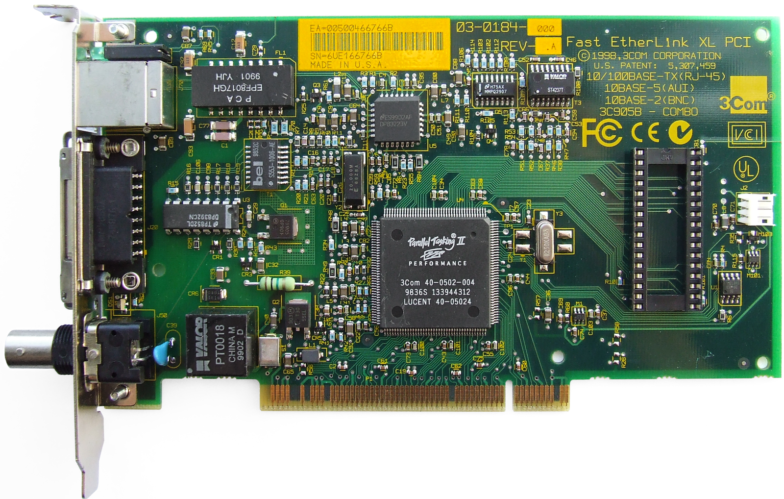 File:3Com Fast EtherLink XL PCI (3C905B-Combo).png - Wikimedia Commons