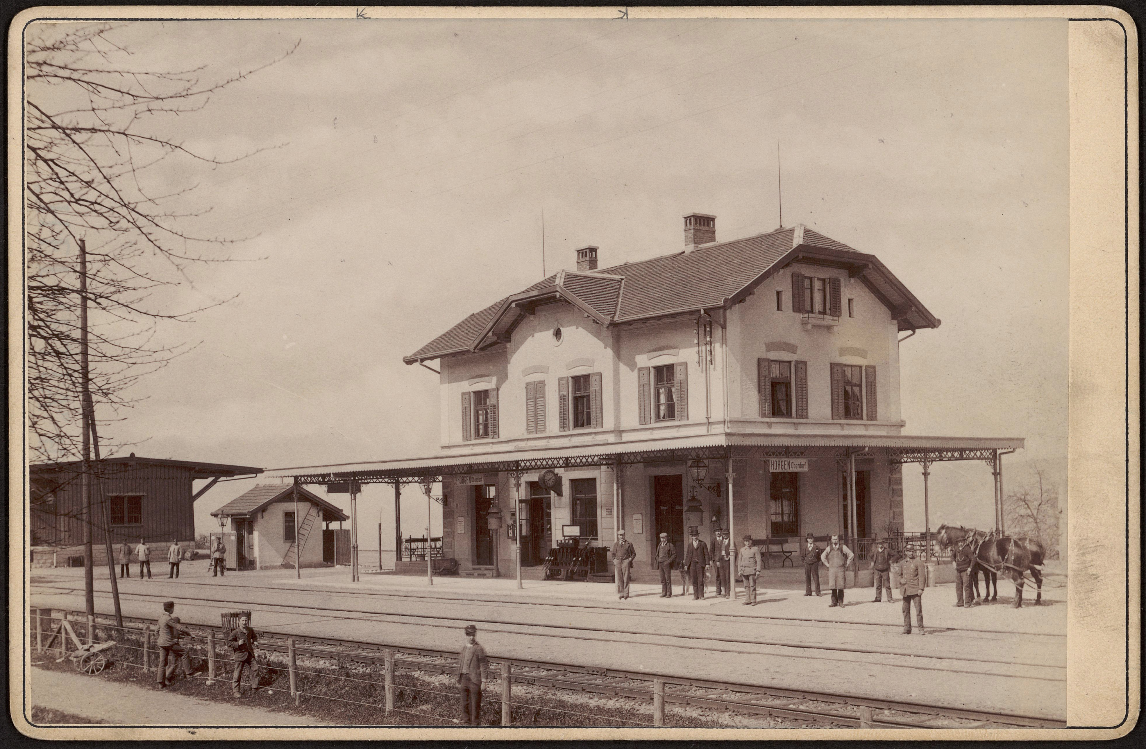 File Bahnhof Horgen Oberdorf Jpg Wikimedia Commons