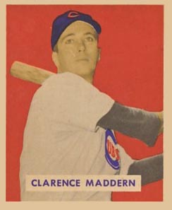 <span class="mw-page-title-main">Clarence Maddern</span> American baseball player (1921–1986)