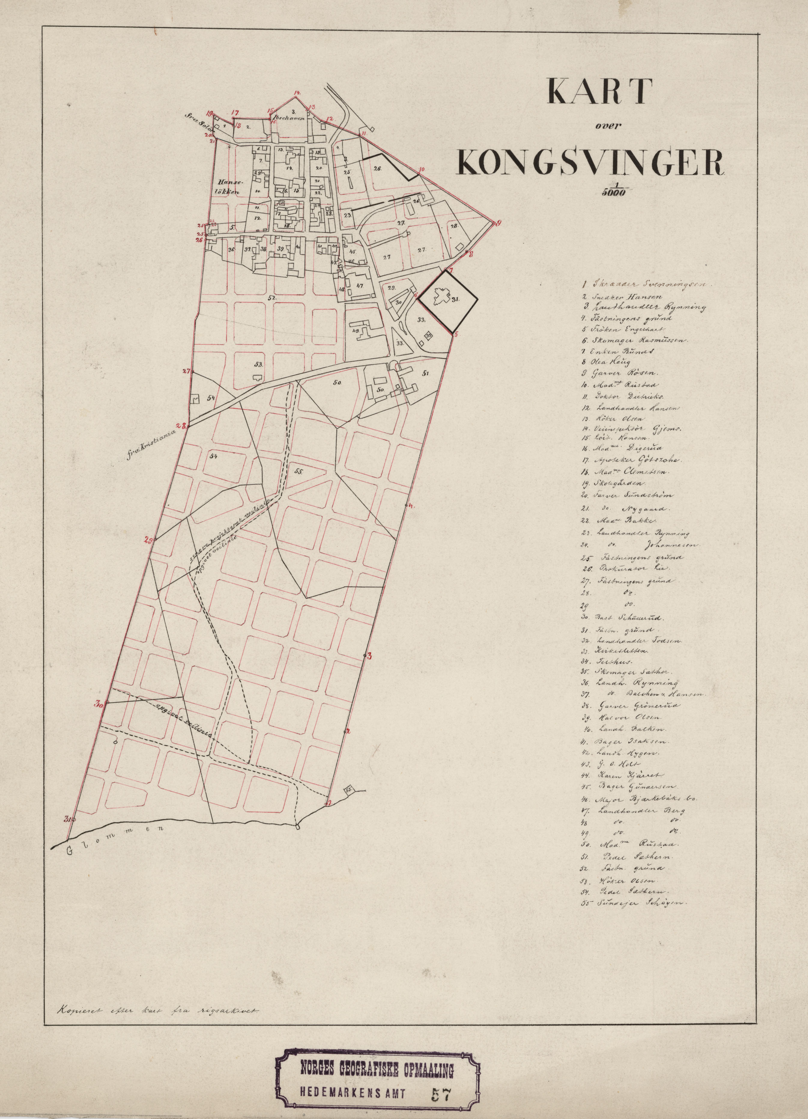 kongsvinger kart File Hedmarkens Amt Nr 57 Kart Over Kongsvinger Kongsvinger 1910 Jpg Wikimedia Commons kongsvinger kart