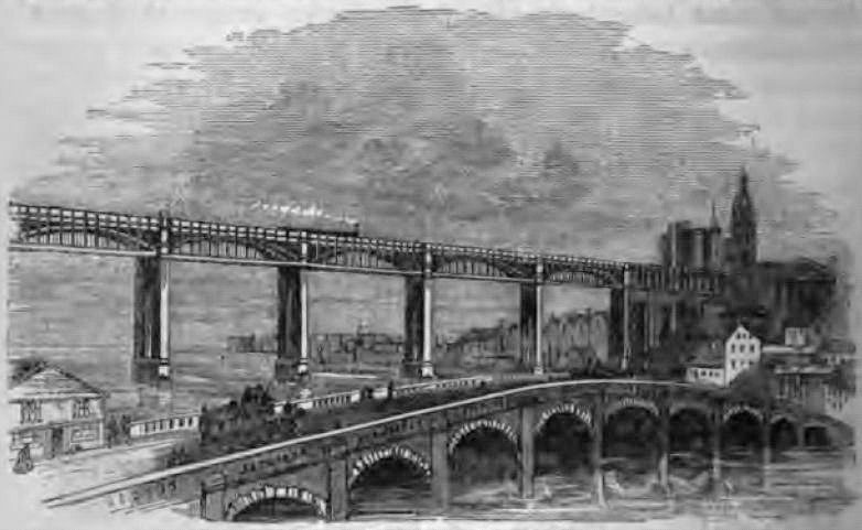 File:High Level and Low Level bridges - Newcastle - 1861.jpg