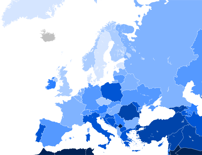 File:Importance of Religion in Europe.png