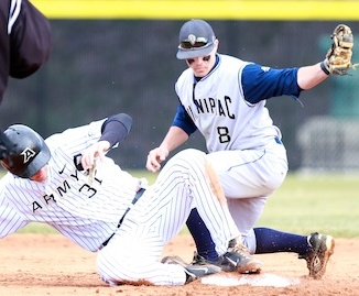 A baseball game between Quinnipiac and Army in 2011