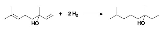 File:Linalool-Tetrahydrolinalool.png