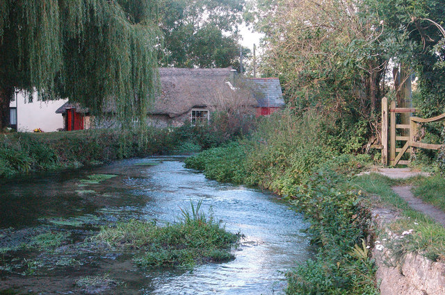 File:Looking up stream - geograph.org.uk - 726143.jpg