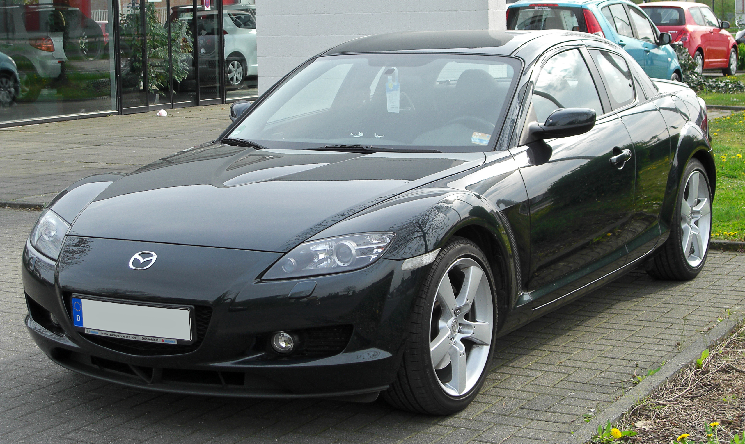 File:Mazda RX-8 front-1 20100425.jpg - Wikimedia Commons