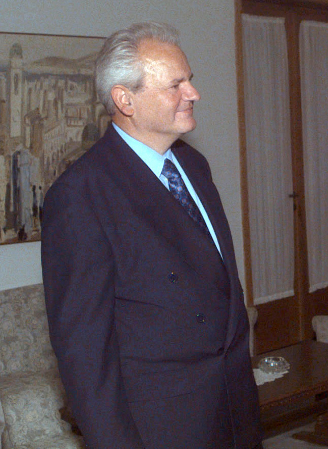 Slobodan Milošević in 2006.