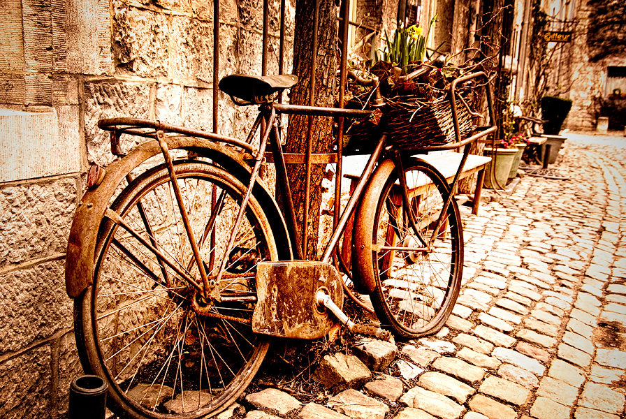 old bicycle photos
