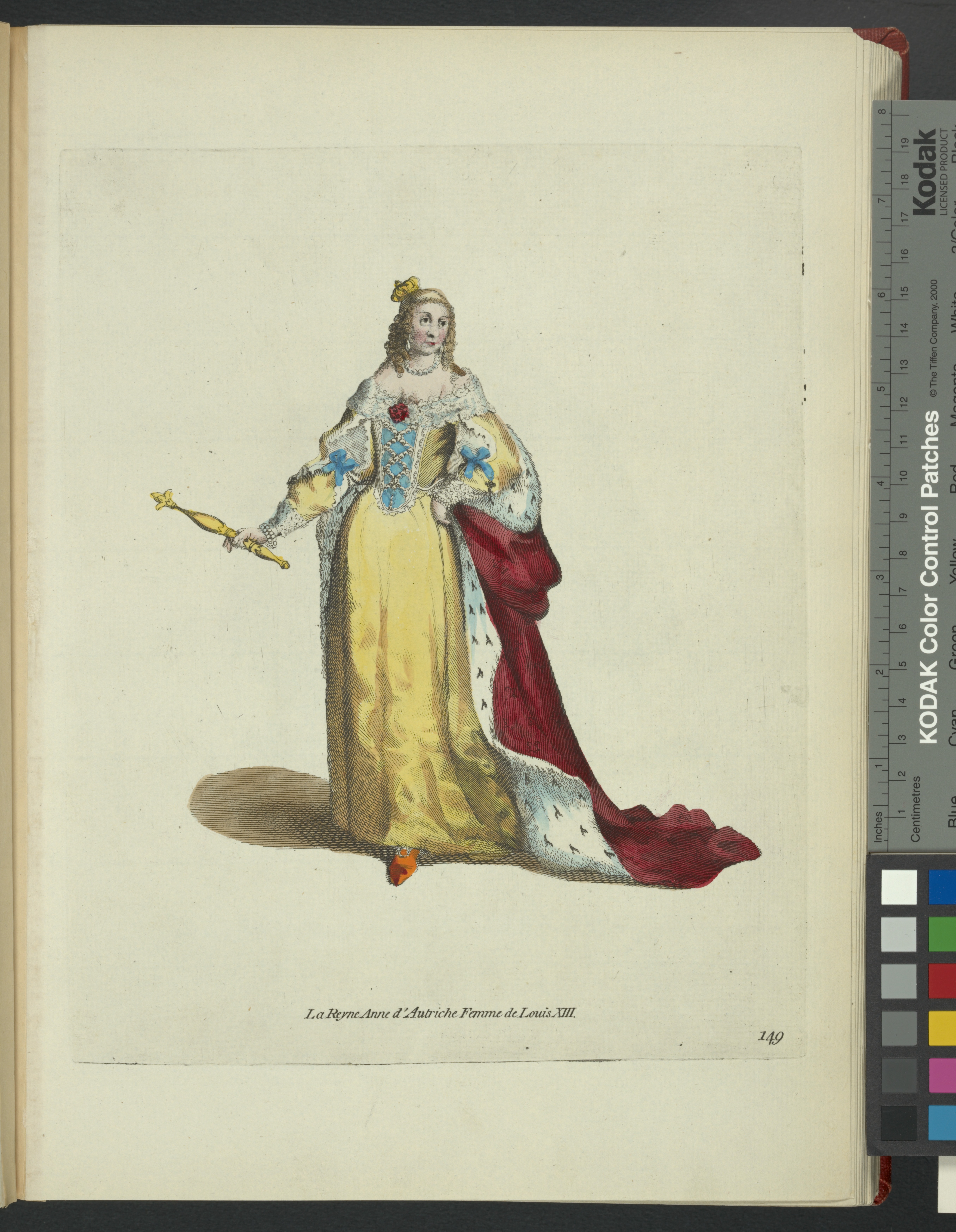 File:Queen Anne of Austria, wife of Louis XIII. La Reyne Anne d