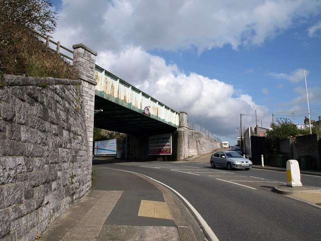 File:Railway bridge, Lipson Vale - geograph.org.uk - 1776811.jpg