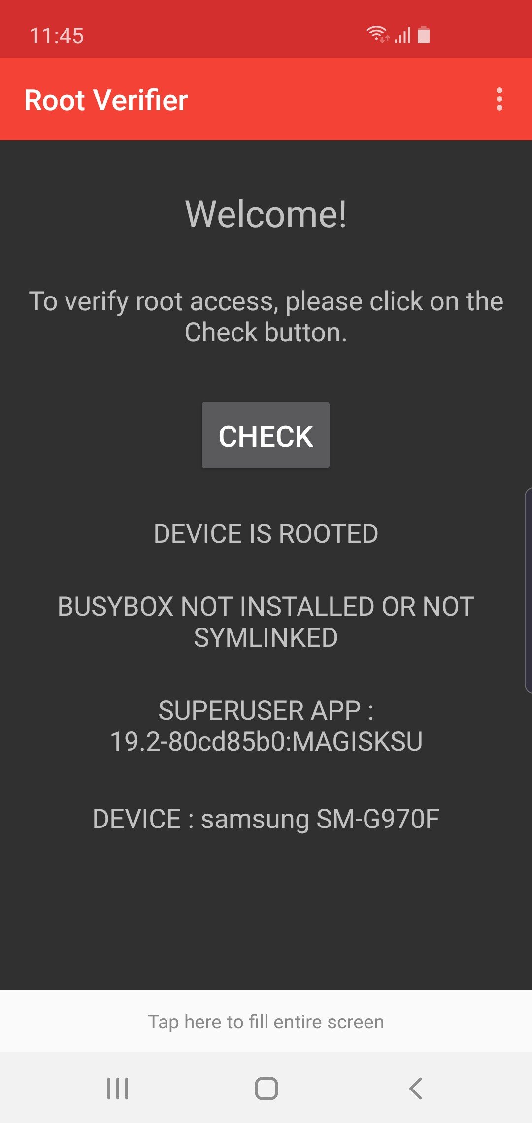 android multi tool does not recognize