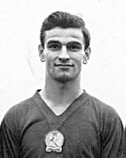 Sándor Kocsis played for Hungary between 1948 and 1956