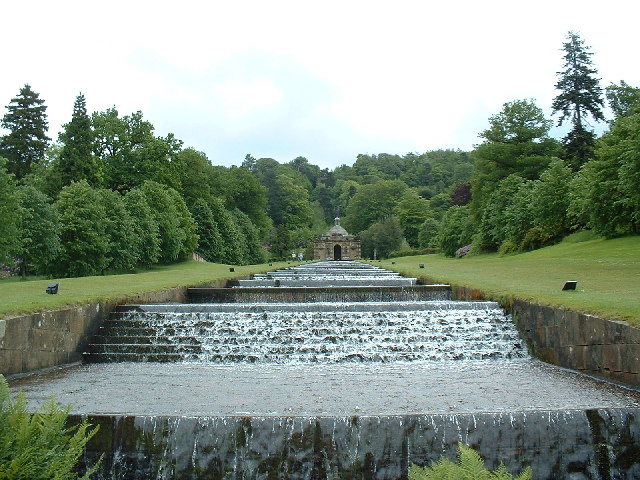 The Cascade, Chatsworth - geograph.org.uk - 26066