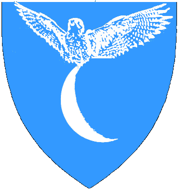 File:A Song of Ice and Fire arms of House Arryn falcon perched.png