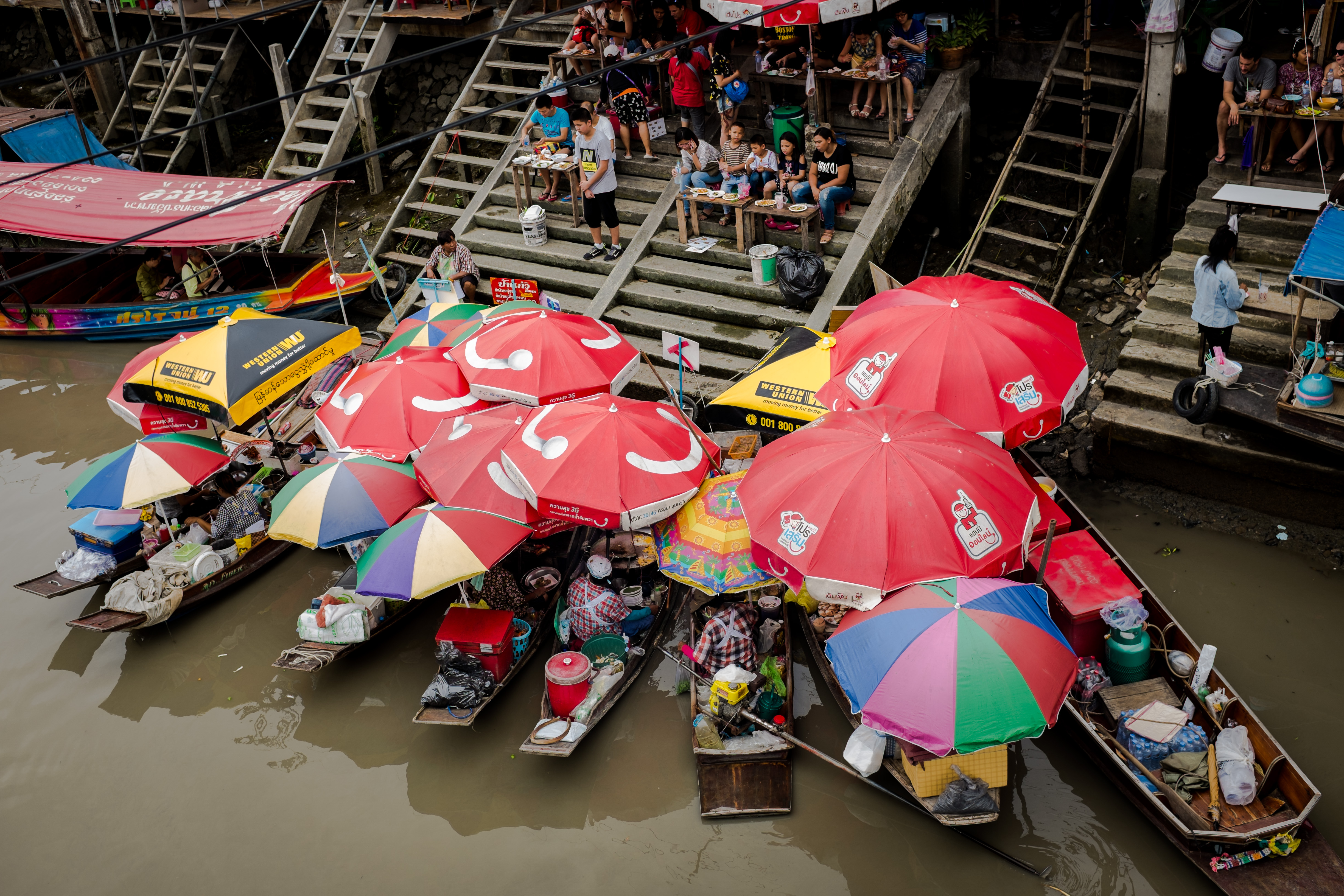 File Amphawa Floating Market Ii Jpg Wikimedia Commons