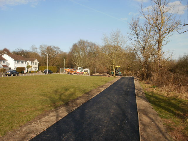 Caerleon end of cycleway - geograph.org.uk - 1755714