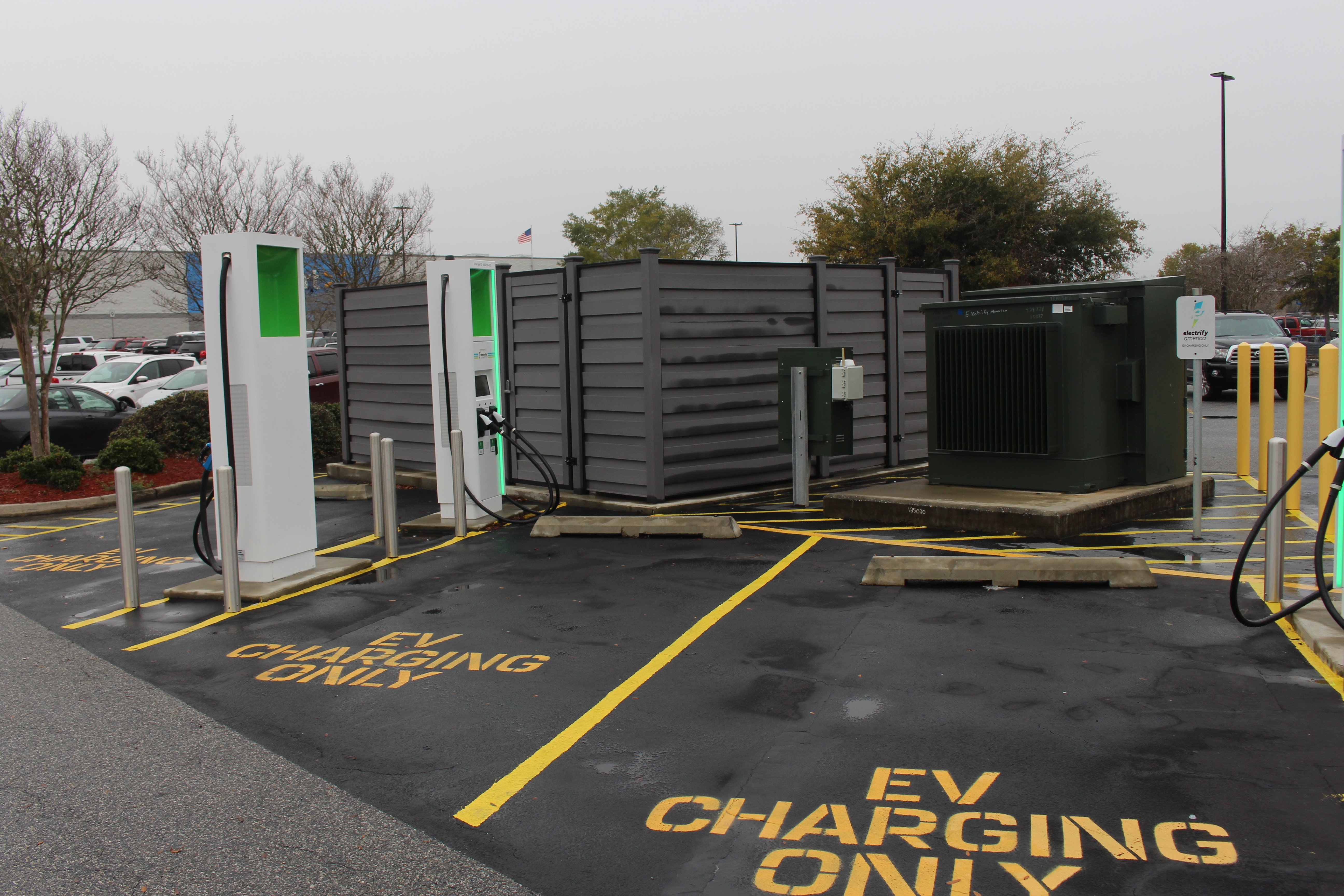 EV Charging Station, Electrify America