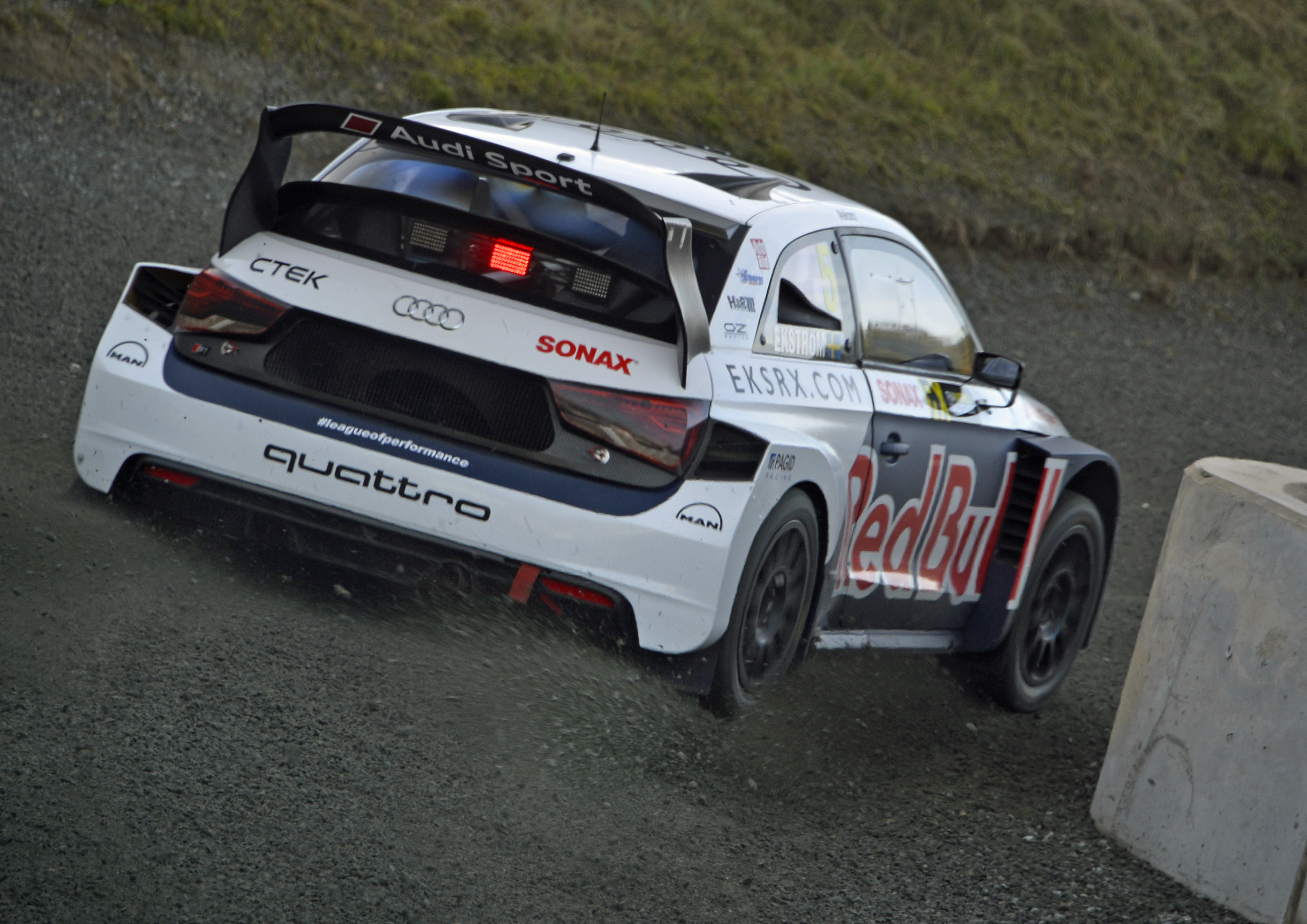 Rallycross event poster