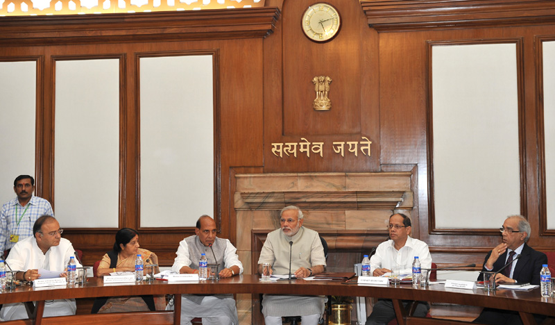 File:First meeting of the cabinet of Narendra Modi.jpg